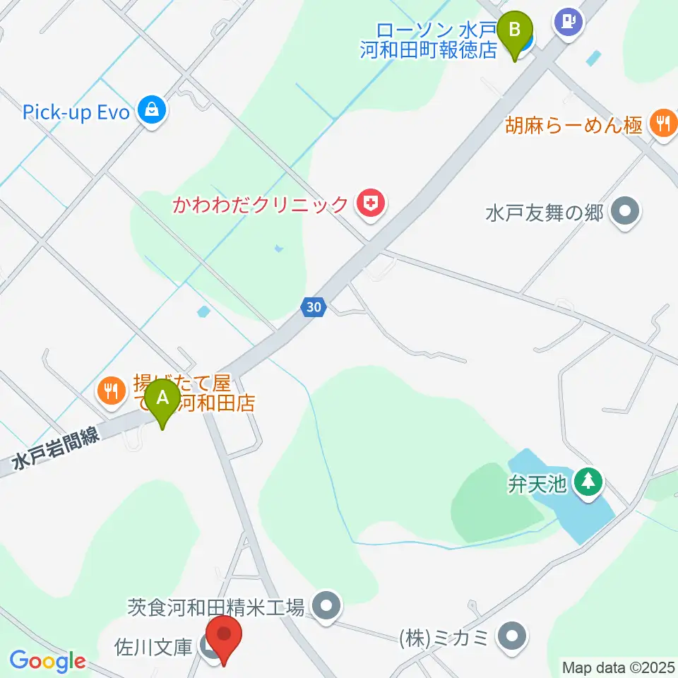 佐川文庫周辺のコンビニエンスストア一覧地図