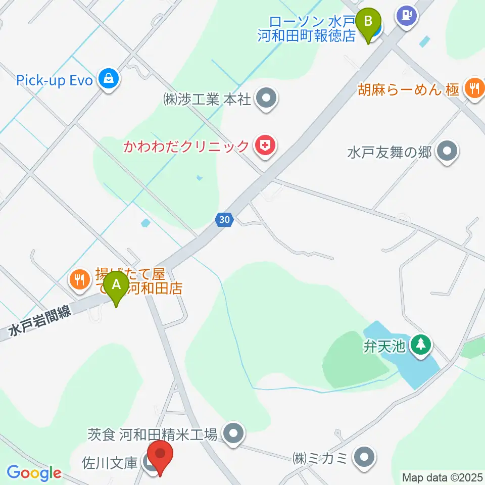 佐川文庫周辺のコンビニエンスストア一覧地図