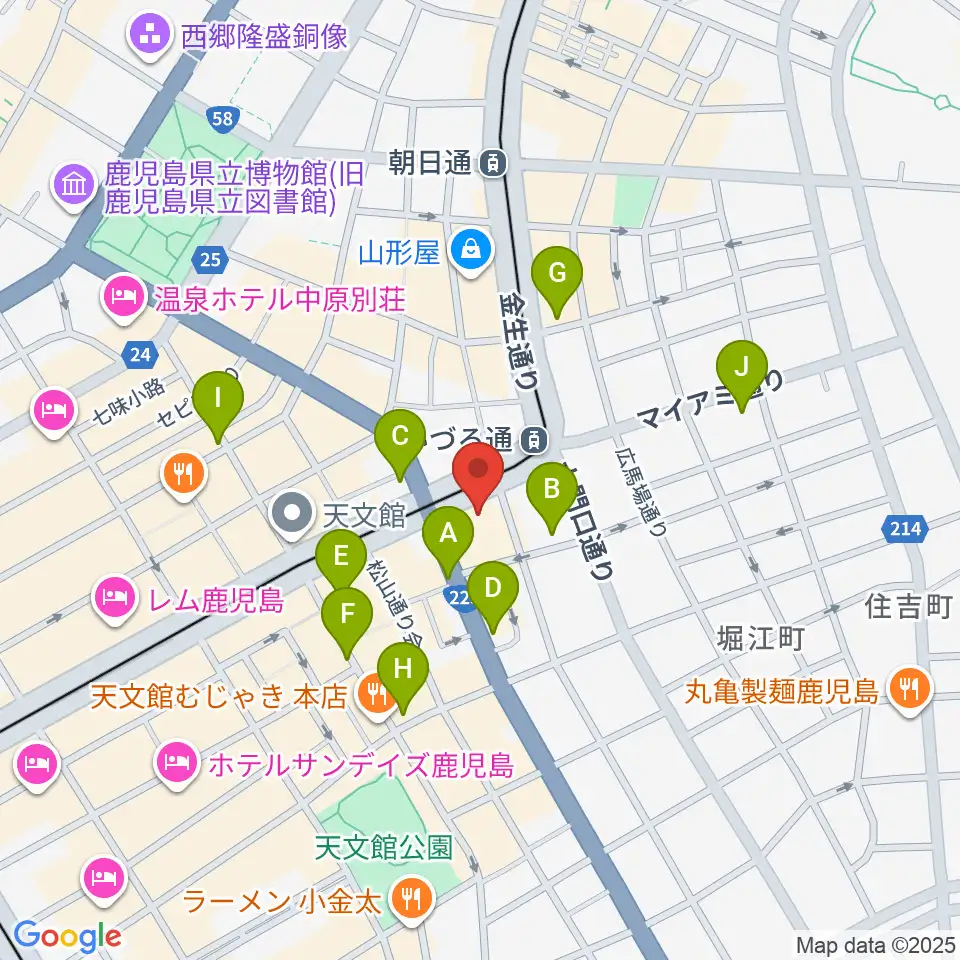 ガーデンズシネマ周辺のコンビニエンスストア一覧地図