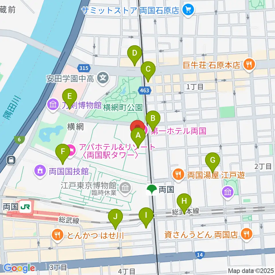 KFCホール周辺のコンビニエンスストア一覧地図