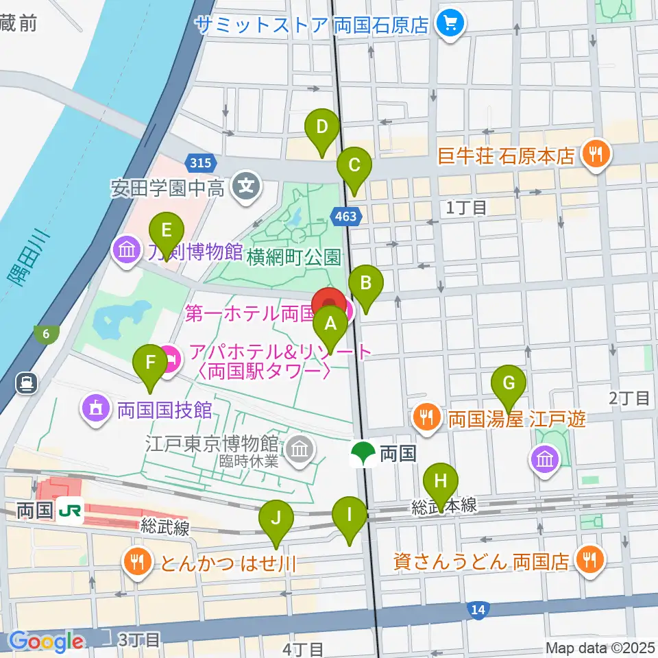 KFCホール周辺のコンビニエンスストア一覧地図