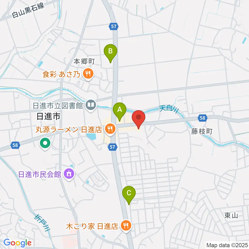 J'z Studio本館周辺のコンビニエンスストア一覧地図
