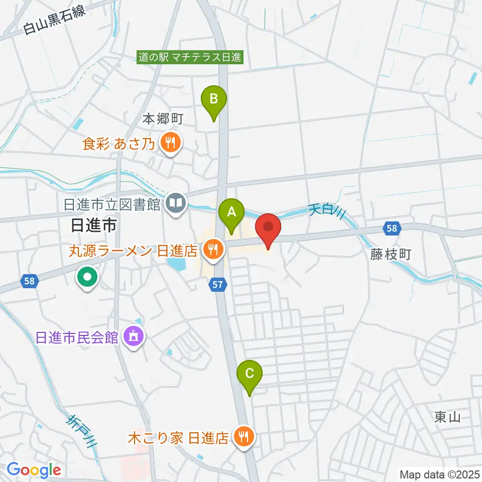 J'z Studio本館周辺のコンビニエンスストア一覧地図