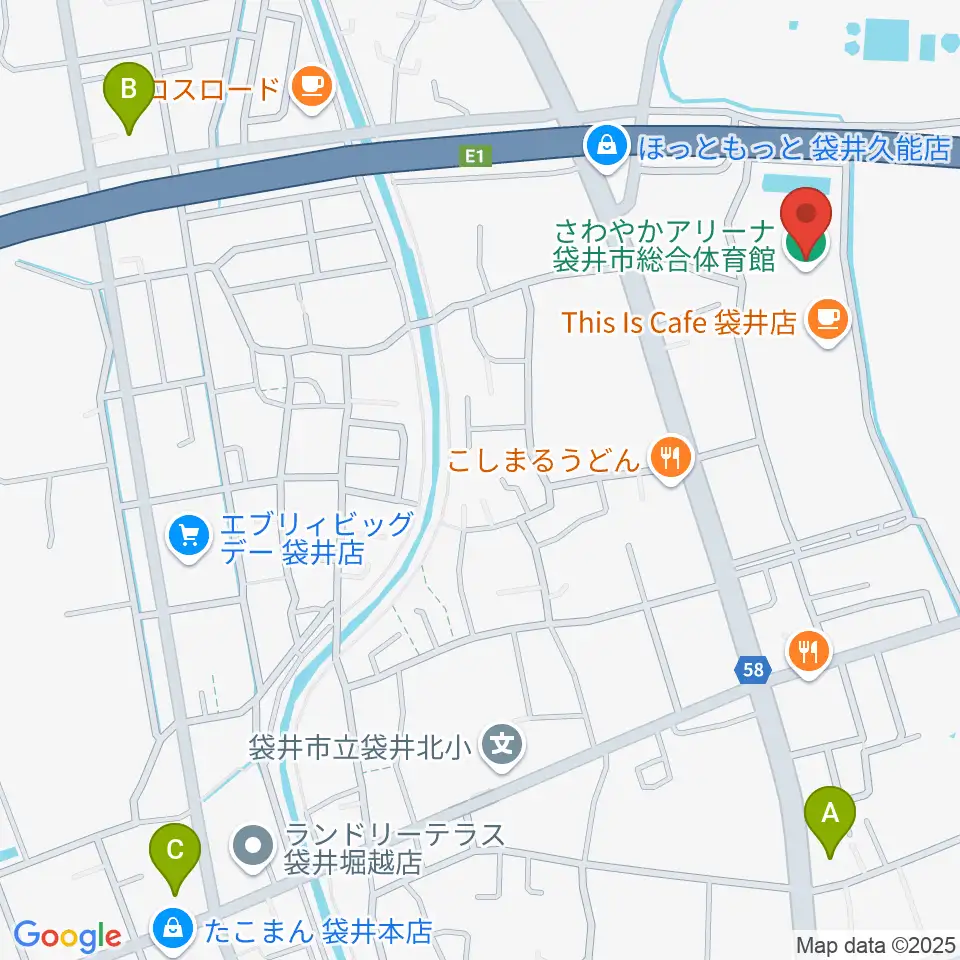 さわやかアリーナ袋井市総合体育館周辺のコンビニエンスストア一覧地図