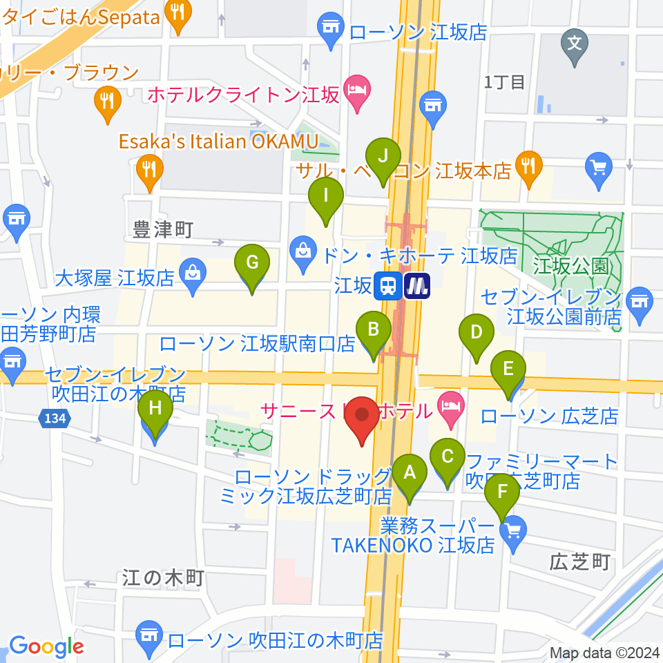 スタジオリフレクション周辺のコンビニエンスストア一覧地図