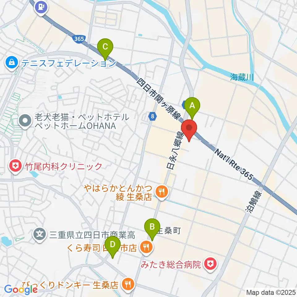 おふろcafé 湯守座周辺のコンビニエンスストア一覧地図
