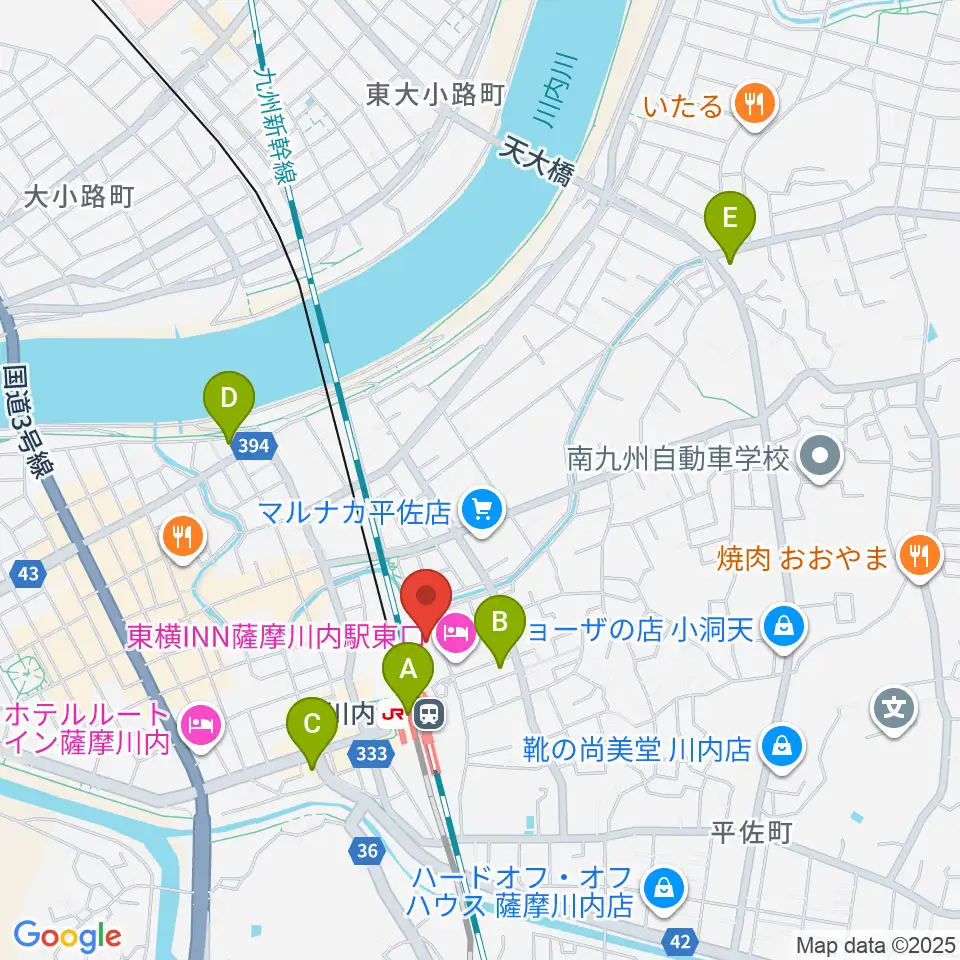 SSプラザせんだい周辺のコンビニエンスストア一覧地図