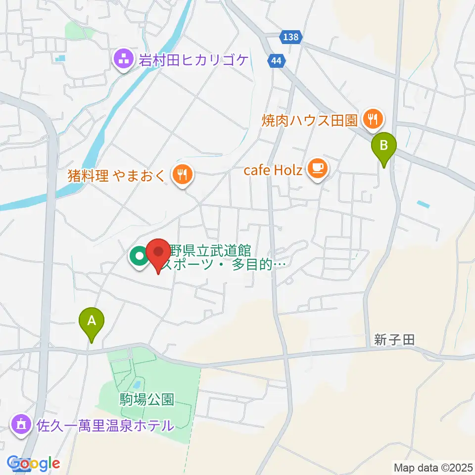 長野県立武道館周辺のコンビニエンスストア一覧地図