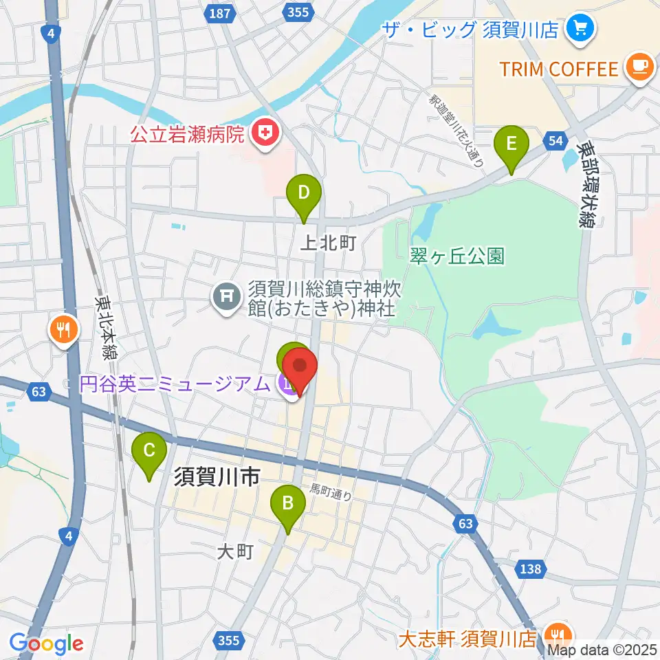 ウルトラFM周辺のコンビニエンスストア一覧地図