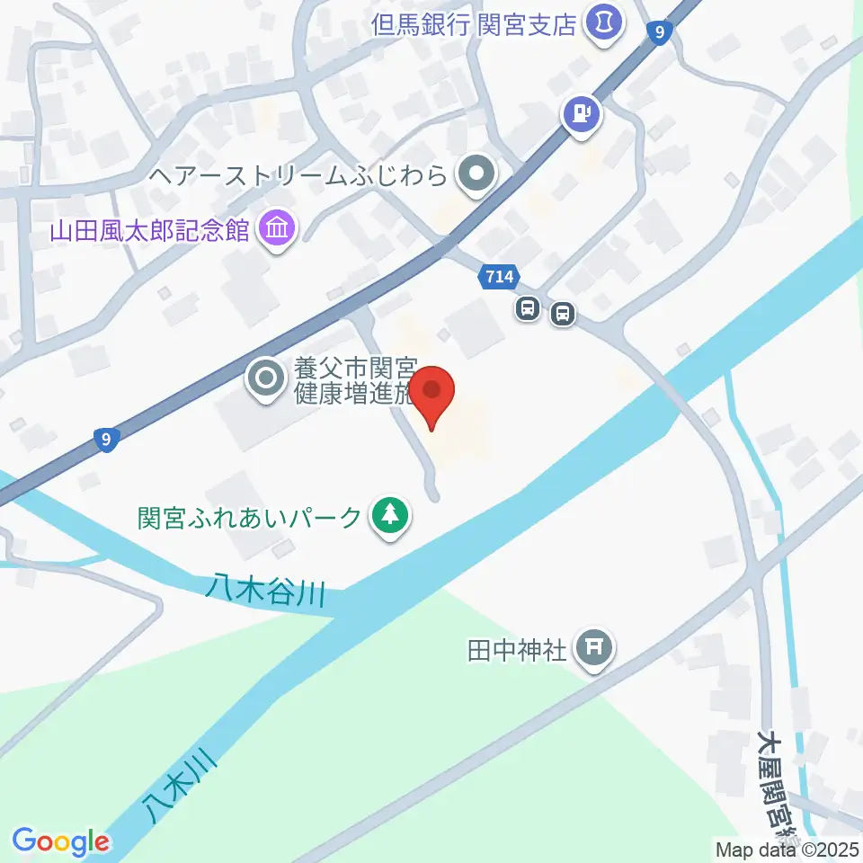 関宮公民館ノビアホール周辺のコンビニエンスストア一覧地図
