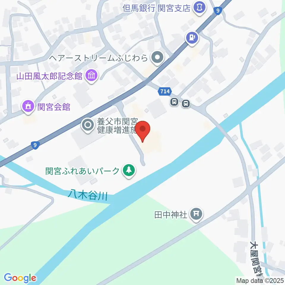 関宮公民館ノビアホール周辺のコンビニエンスストア一覧地図