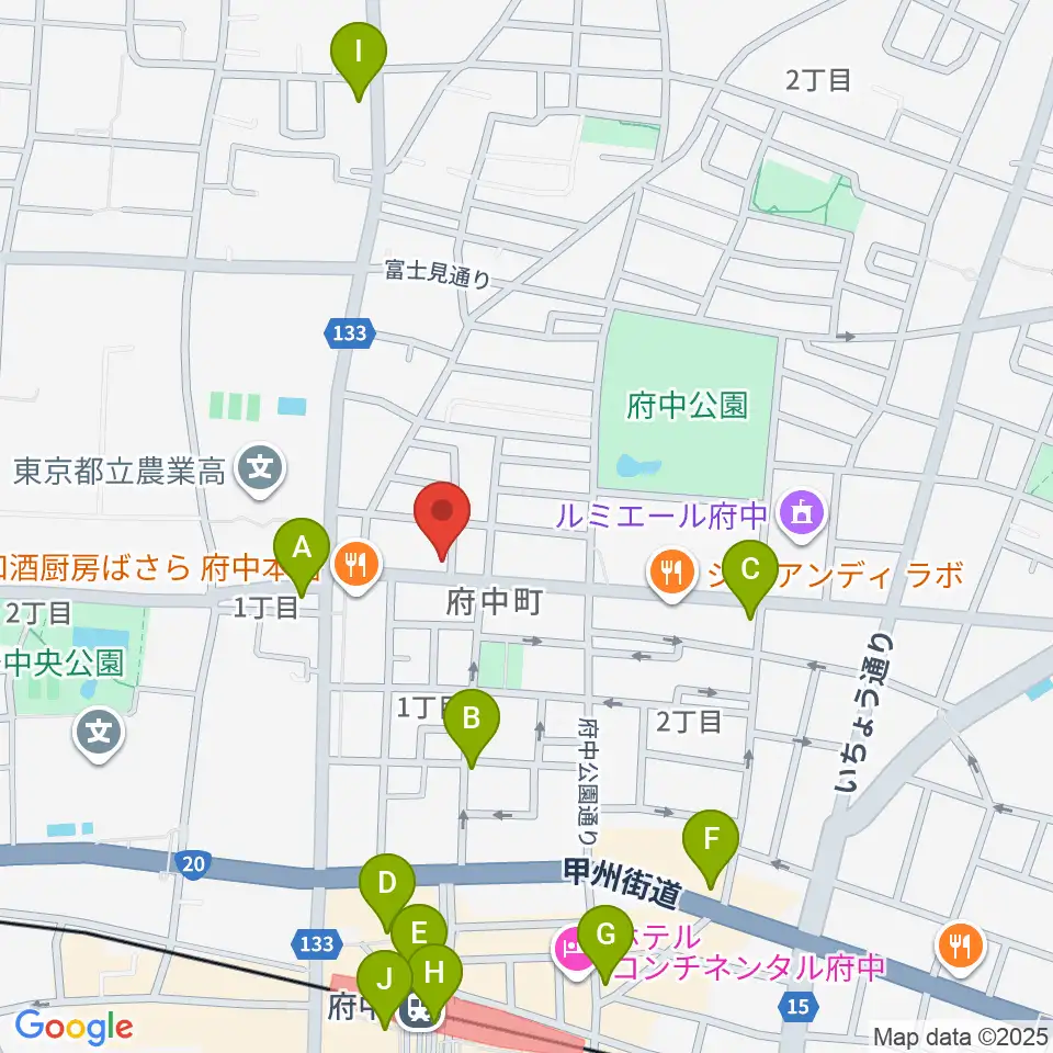 ラジオフチューズ周辺のコンビニエンスストア一覧地図