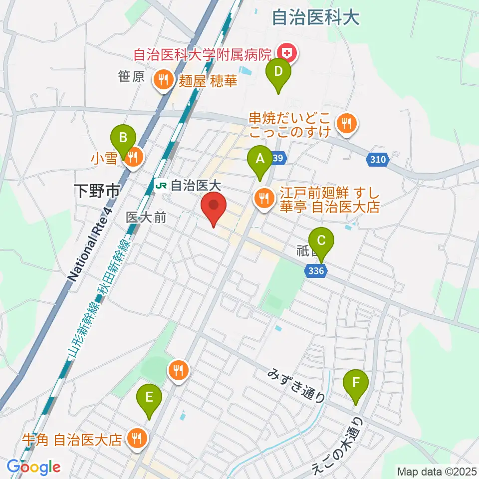 FMゆうがお周辺のコンビニエンスストア一覧地図