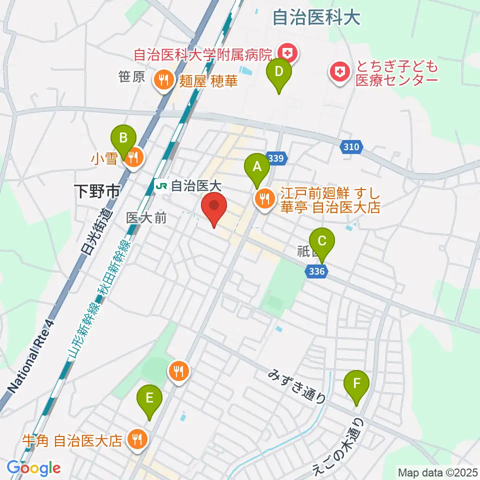 FMゆうがお周辺のコンビニエンスストア一覧地図