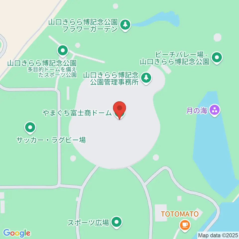 やまぐち富士商ドーム周辺のコンビニエンスストア一覧地図
