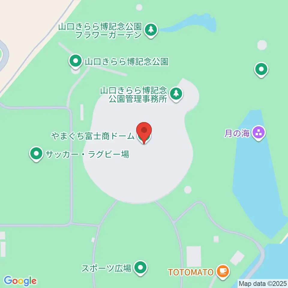 やまぐち富士商ドーム周辺のコンビニエンスストア一覧地図