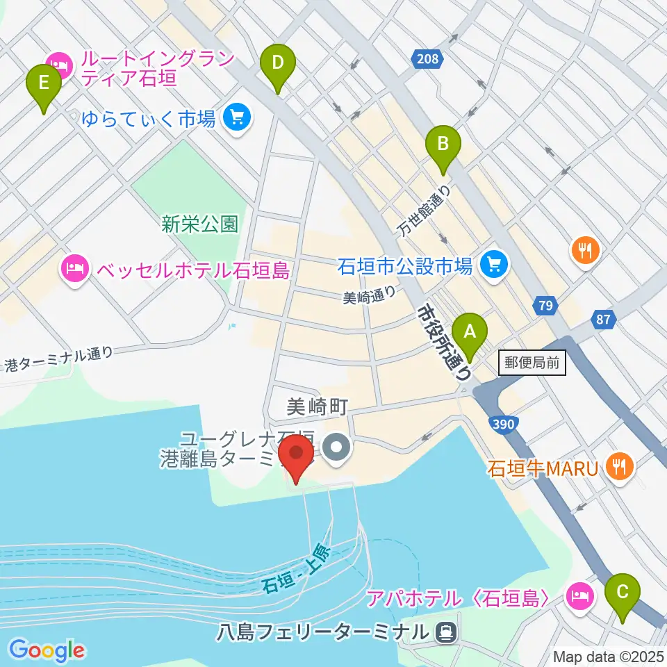 星ノ海プラネタリウム周辺のコンビニエンスストア一覧地図