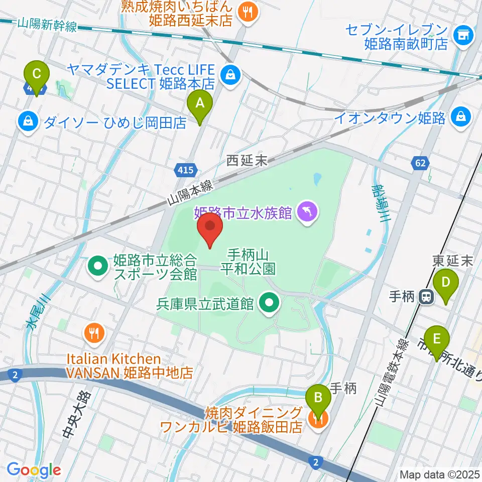 ヴィクトリーナ・ウインク体育館周辺のコンビニエンスストア一覧地図