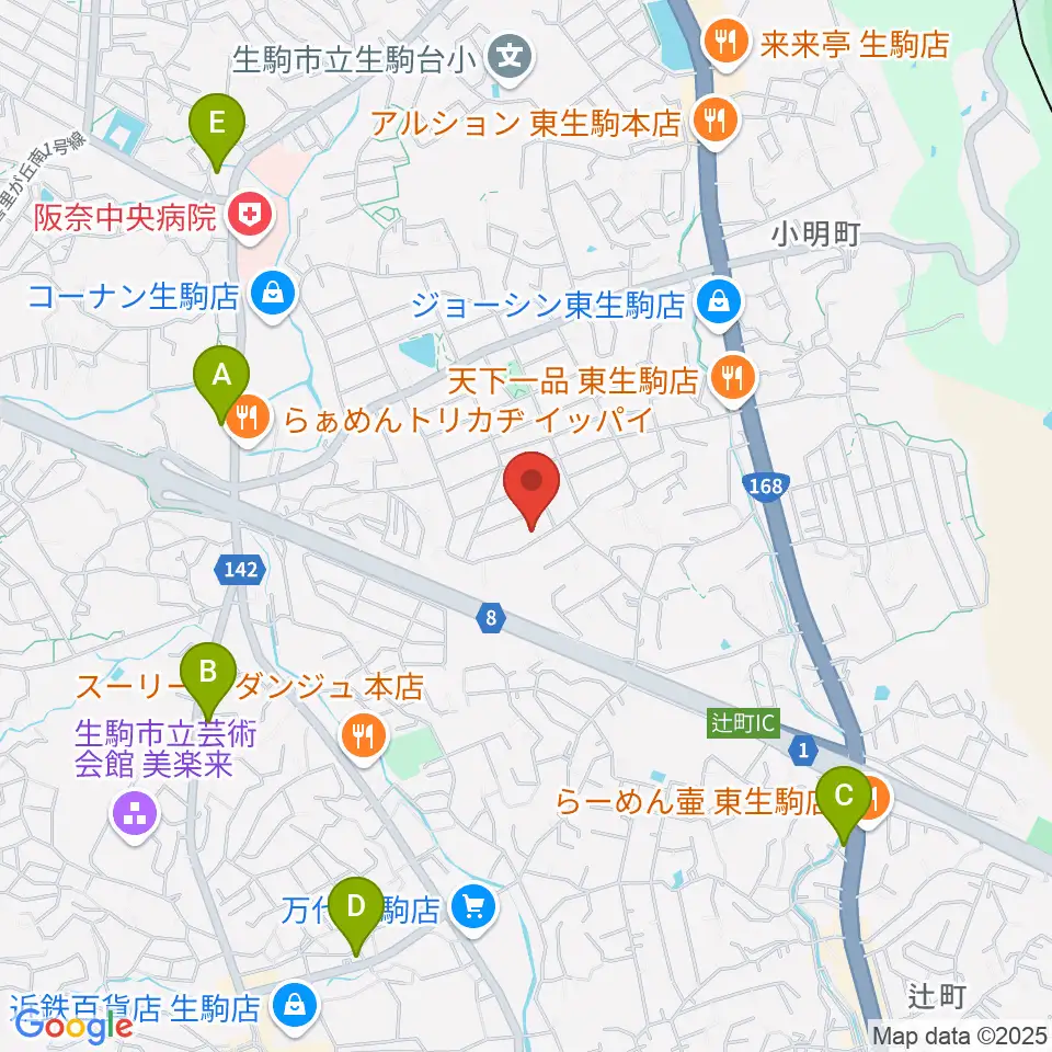 Atelier Artika周辺のコンビニエンスストア一覧地図