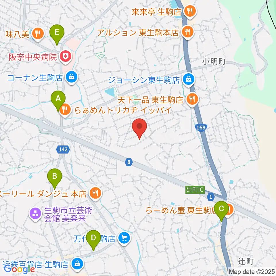Atelier Artika周辺のコンビニエンスストア一覧地図
