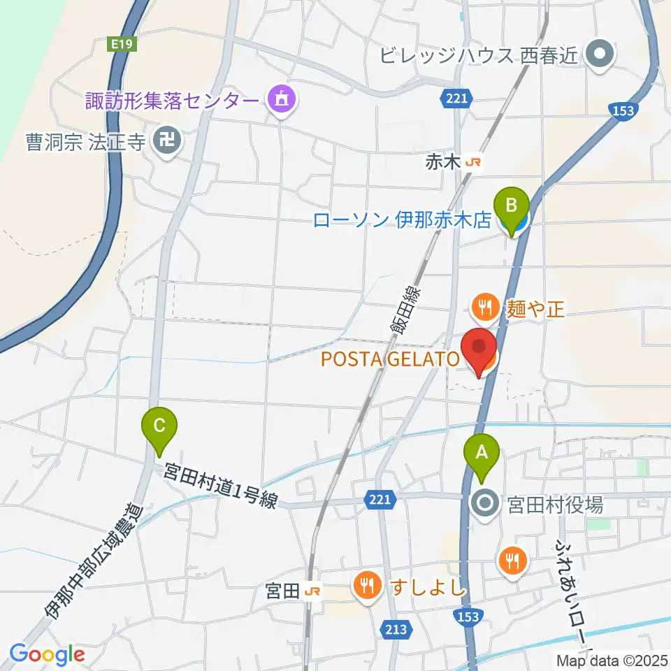 テガミスタジオ周辺のコンビニエンスストア一覧地図