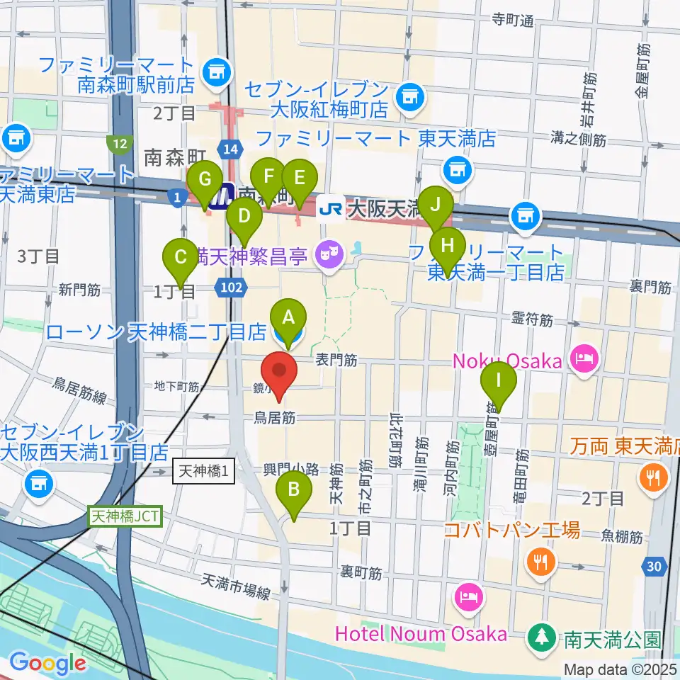 K9 music school周辺のコンビニエンスストア一覧地図