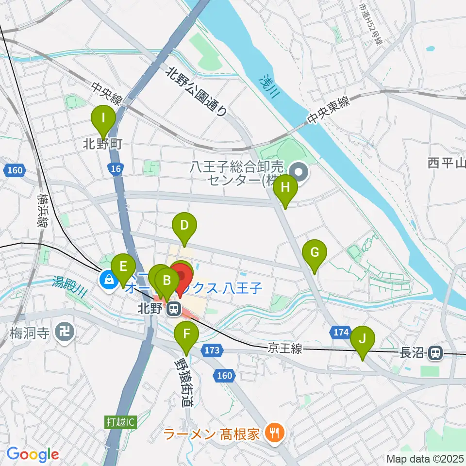 スタジオ・ラクスタ周辺のコンビニエンスストア一覧地図