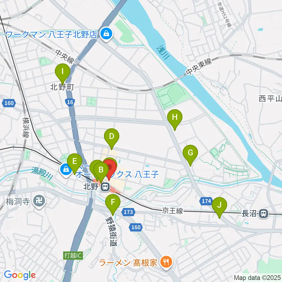 スタジオ・ラクスタ周辺のコンビニエンスストア一覧地図