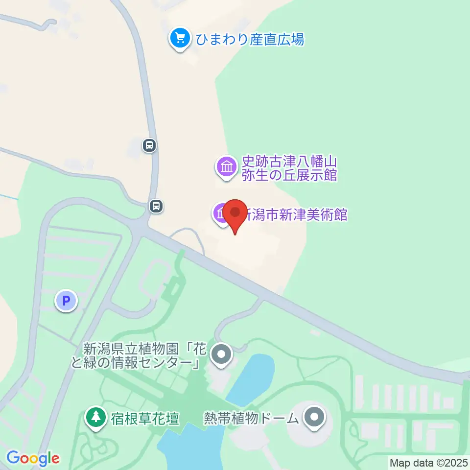 新潟市新津美術館周辺のコンビニエンスストア一覧地図