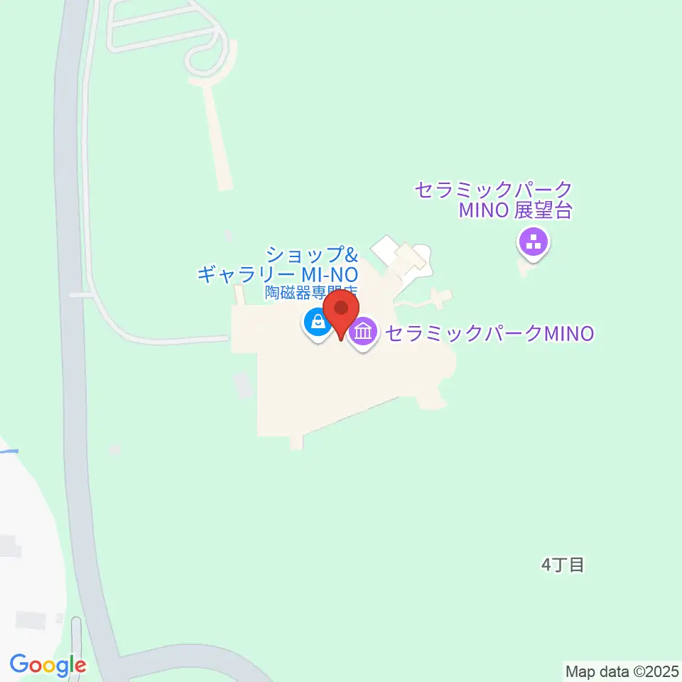 岐阜県現代陶芸美術館周辺のコンビニエンスストア一覧地図