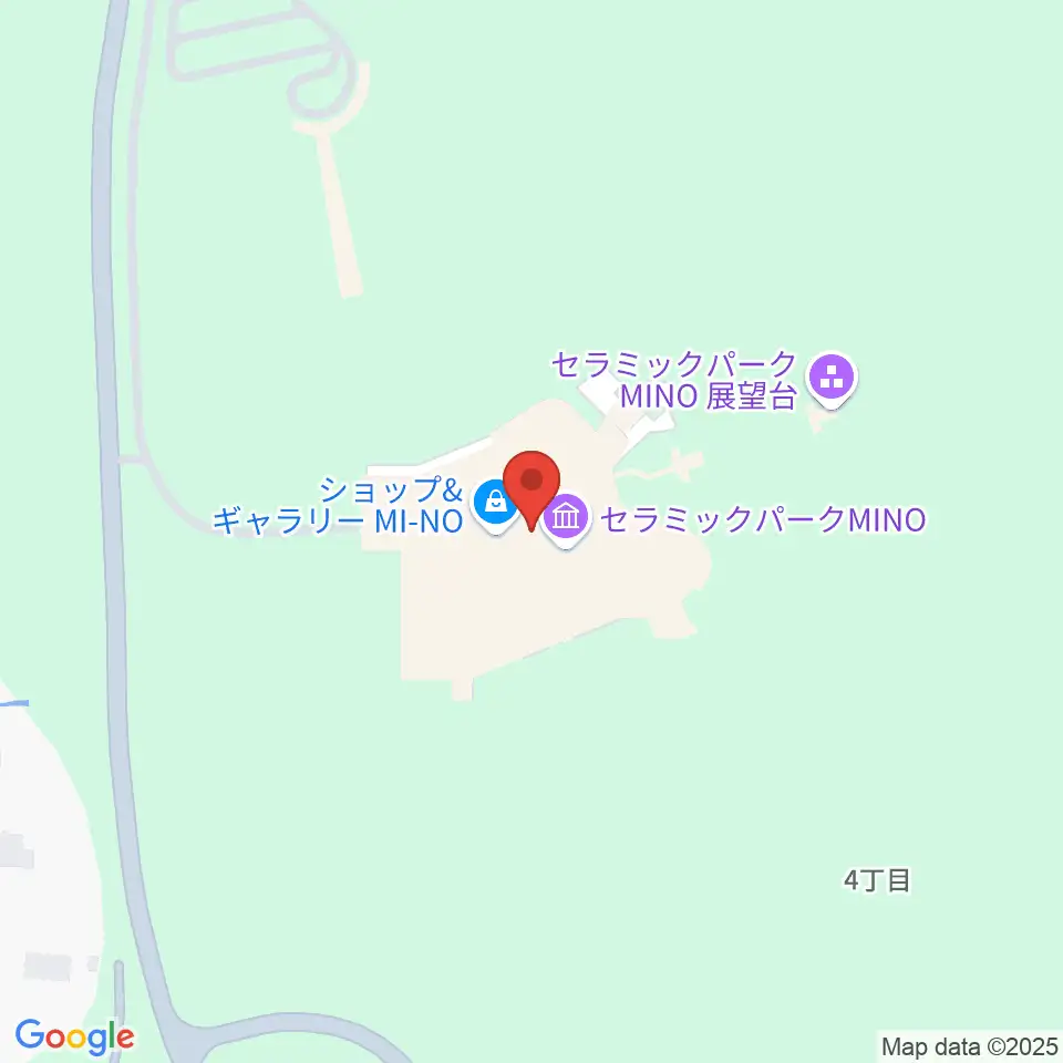 岐阜県現代陶芸美術館周辺のコンビニエンスストア一覧地図