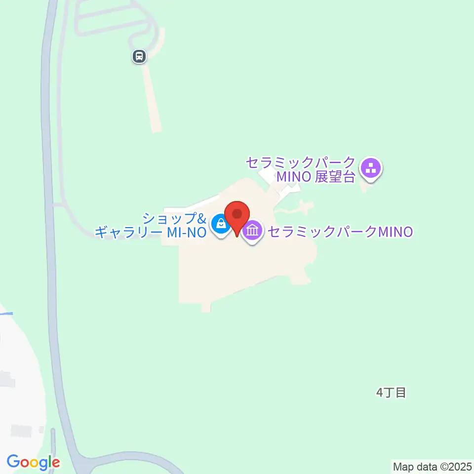 岐阜県現代陶芸美術館周辺のコンビニエンスストア一覧地図