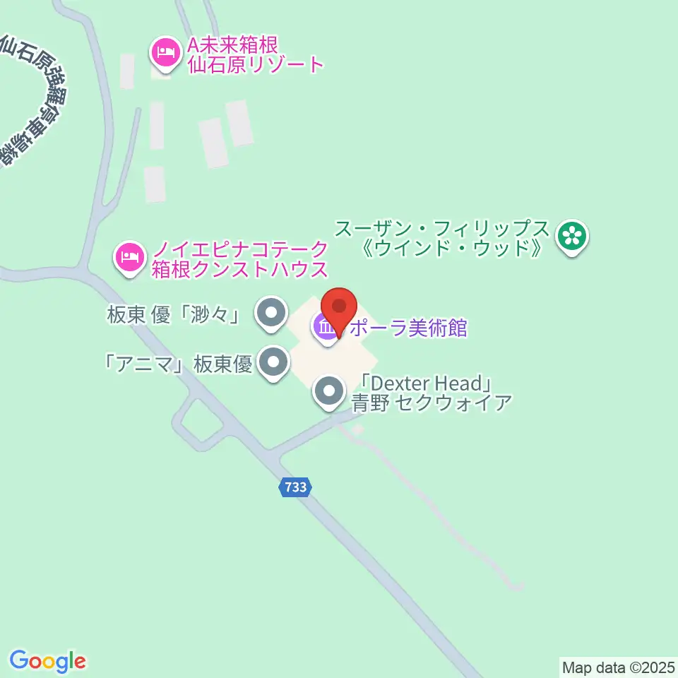 ポーラ美術館周辺のコンビニエンスストア一覧地図