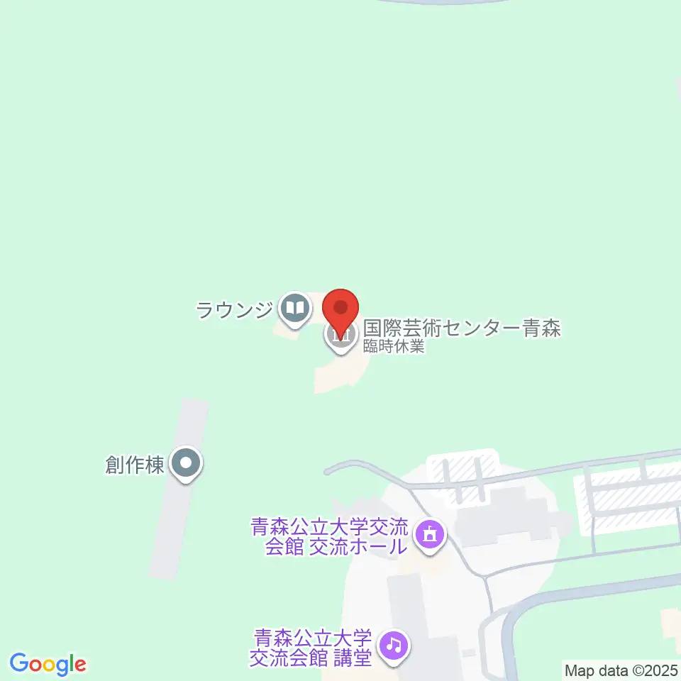 国際芸術センター青森（ACAC）周辺のコンビニエンスストア一覧地図