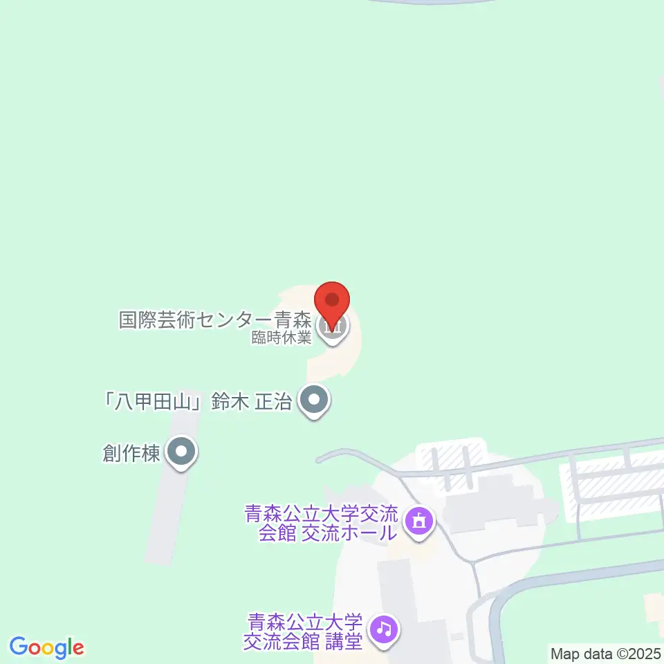 国際芸術センター青森（ACAC）周辺のコンビニエンスストア一覧地図