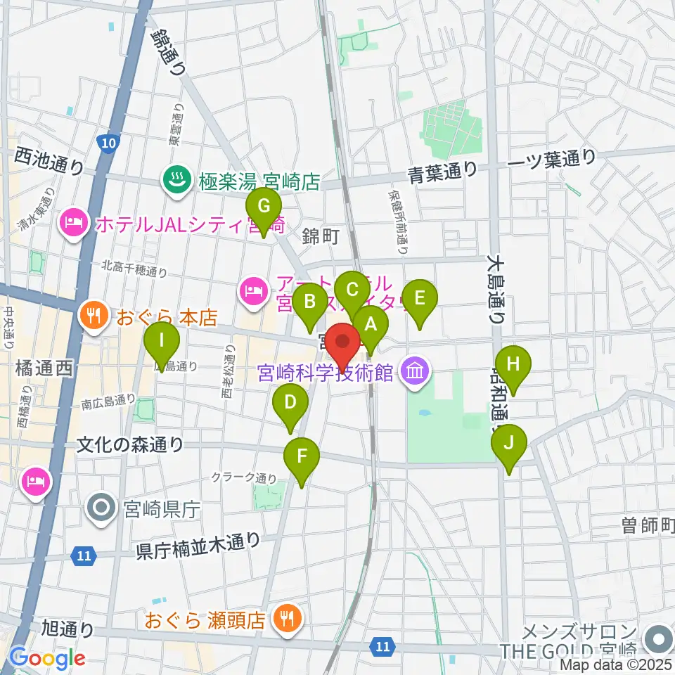 ワンダーアティックシネマ周辺のコンビニエンスストア一覧地図