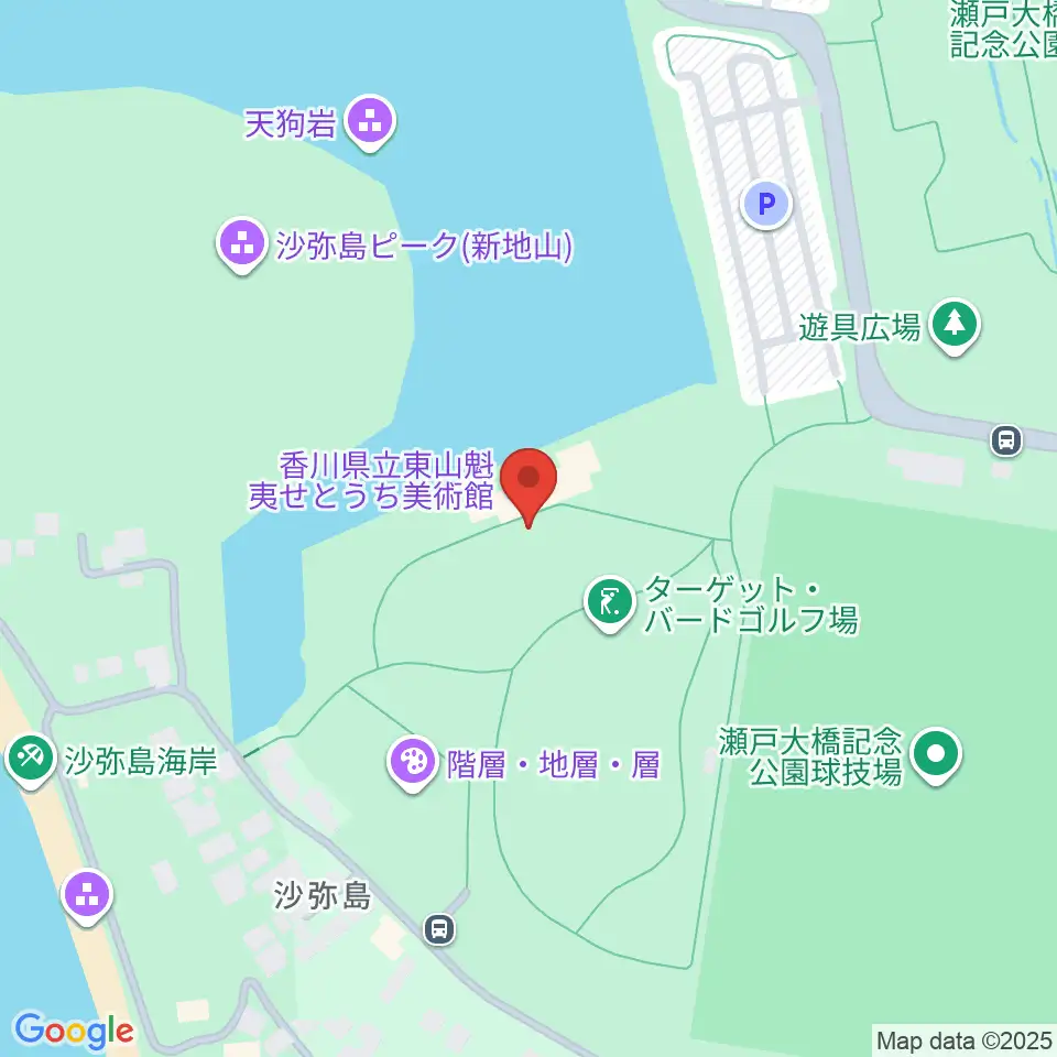 香川県立東山魁夷せとうち美術館周辺のコンビニエンスストア一覧地図