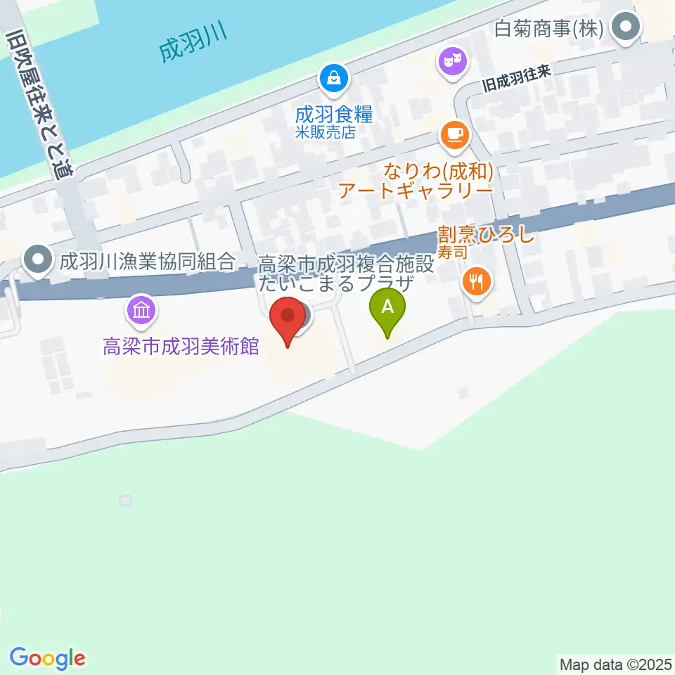 たいこまるプラザ 伊藤記念ホール周辺のコンビニエンスストア一覧地図