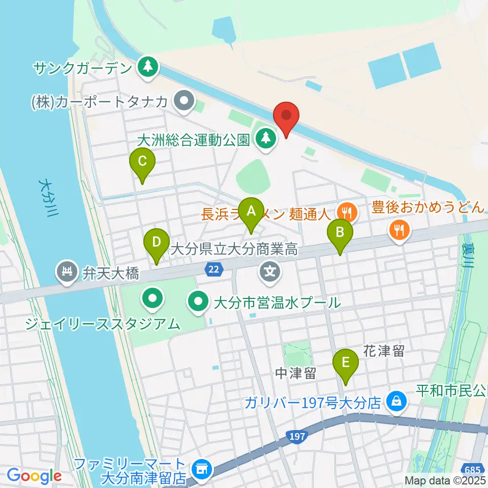 サイクルショップコダマ大洲アリーナ周辺のコンビニエンスストア一覧地図
