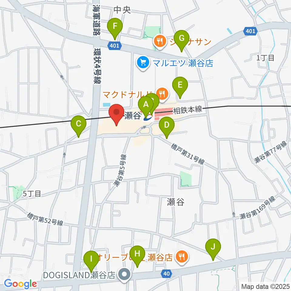 瀬谷区民文化センターあじさいプラザ周辺のコンビニエンスストア一覧地図