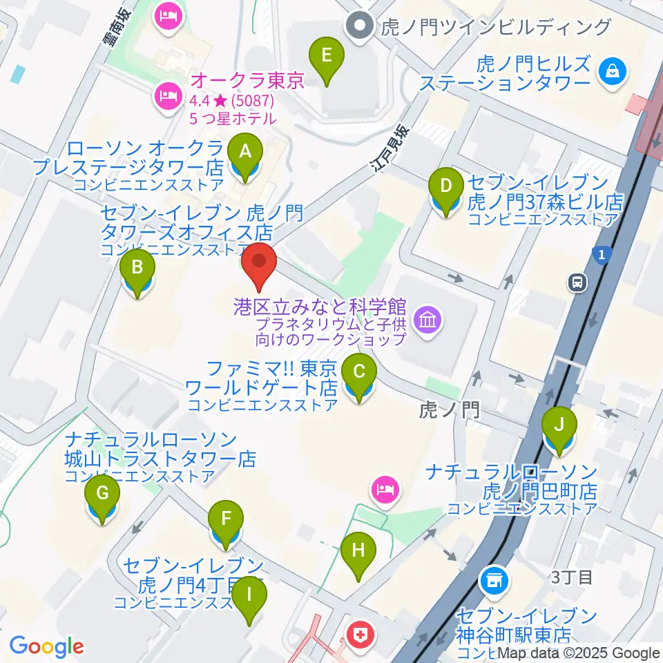 菊池寛実記念 智美術館周辺のコンビニエンスストア一覧地図