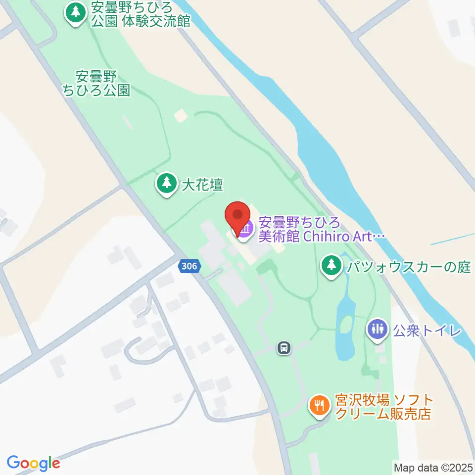 安曇野ちひろ美術館周辺のコンビニエンスストア一覧地図