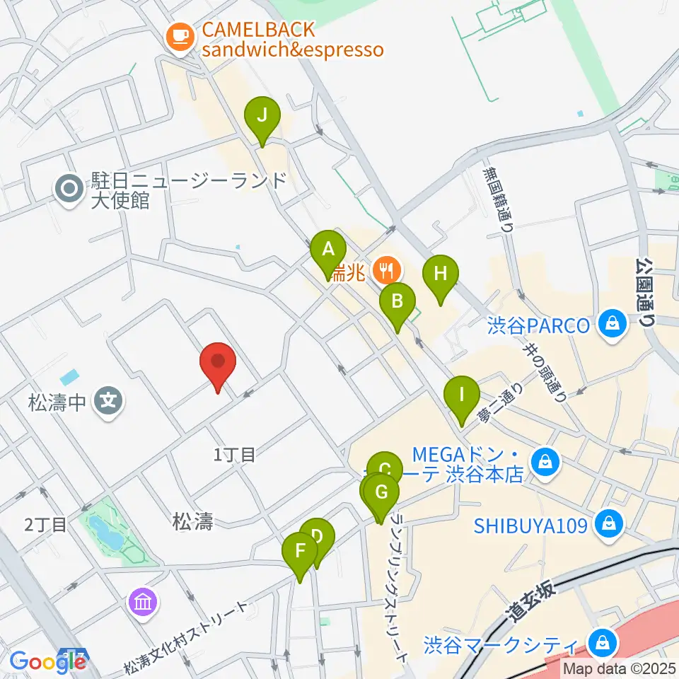 戸栗美術館周辺のコンビニエンスストア一覧地図