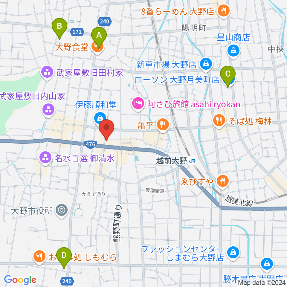 COCONO アートプレイス周辺のコンビニエンスストア一覧地図