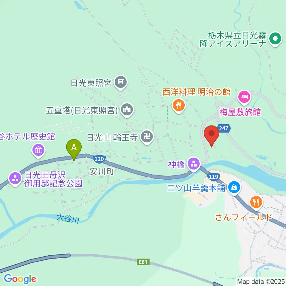 小杉放菴記念美術館周辺のコンビニエンスストア一覧地図