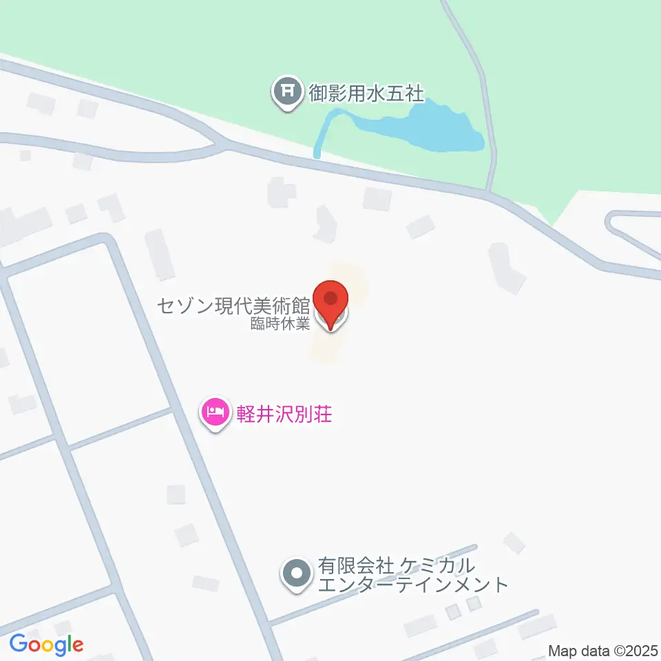 セゾン現代美術館周辺のコンビニエンスストア一覧地図