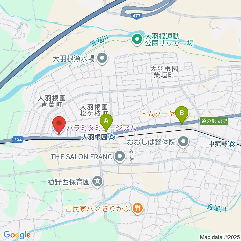 パラミタミュージアム周辺のコンビニエンスストア一覧地図