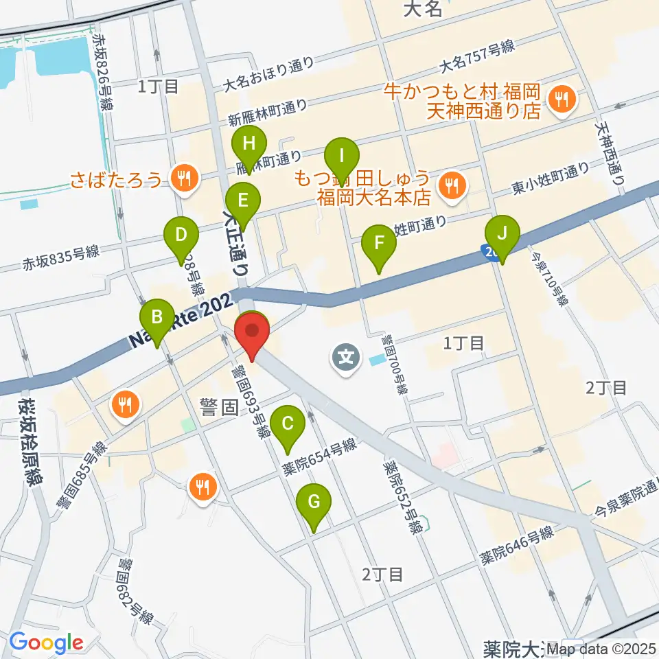 ピアノサロンKEGO周辺のコンビニエンスストア一覧地図