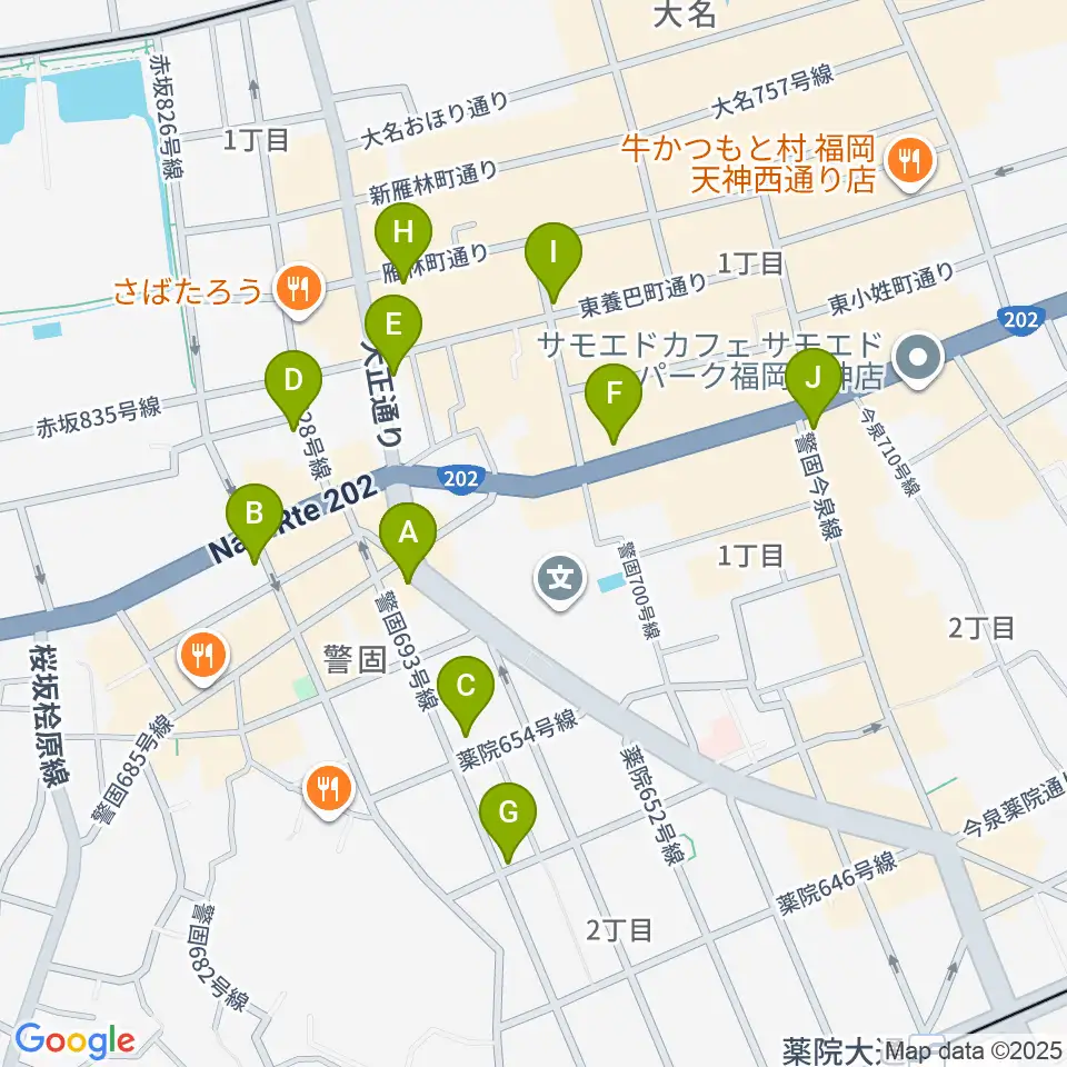 ピアノサロンKEGO周辺のコンビニエンスストア一覧地図