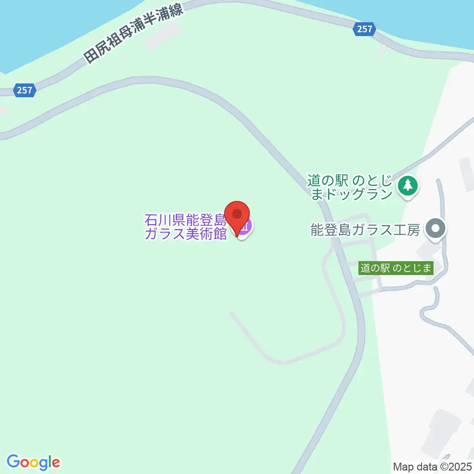 石川県能登島ガラス美術館周辺のコンビニエンスストア一覧地図